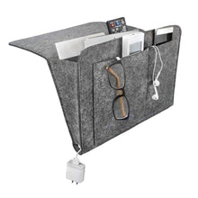 Load image into Gallery viewer, Bed Storage Bag Pockets Felt Bedside Hanging Table Sofa Bedroom Organizer Holder
