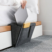 Load image into Gallery viewer, Bed Storage Bag Pockets Felt Bedside Hanging Table Sofa Bedroom Organizer Holder
